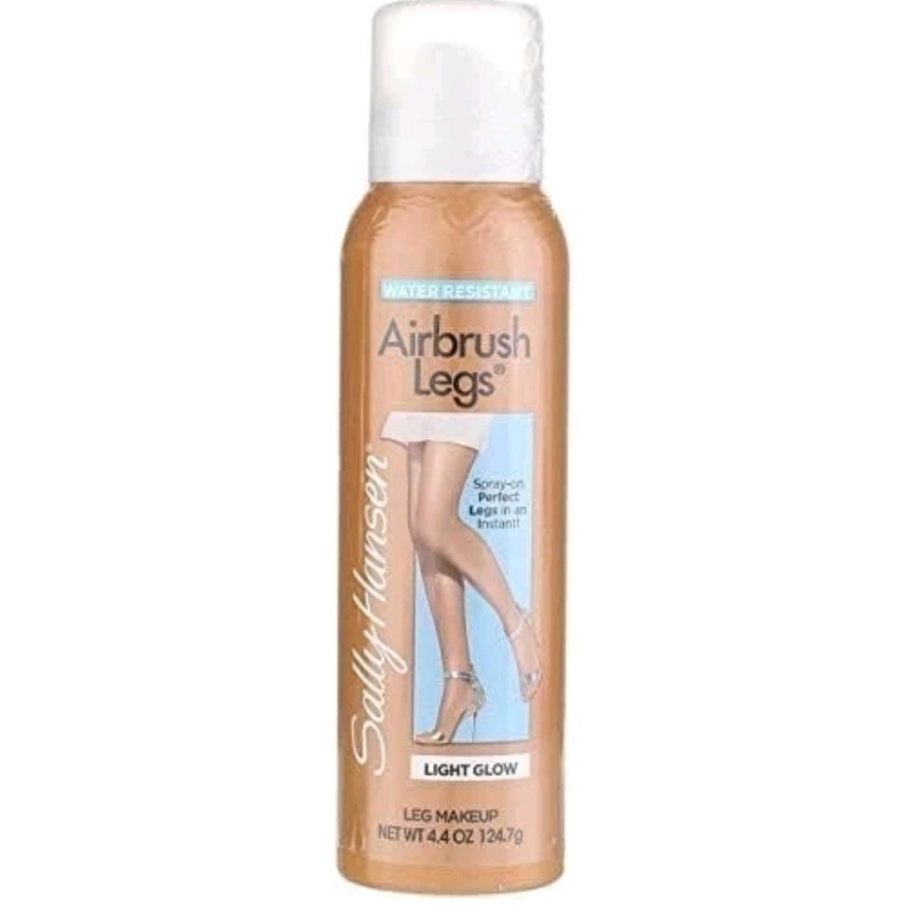 Sally Hansen Airbrush Legs Light Glow 4.4 Ounce (130ml) Tanning Lotion Sunless